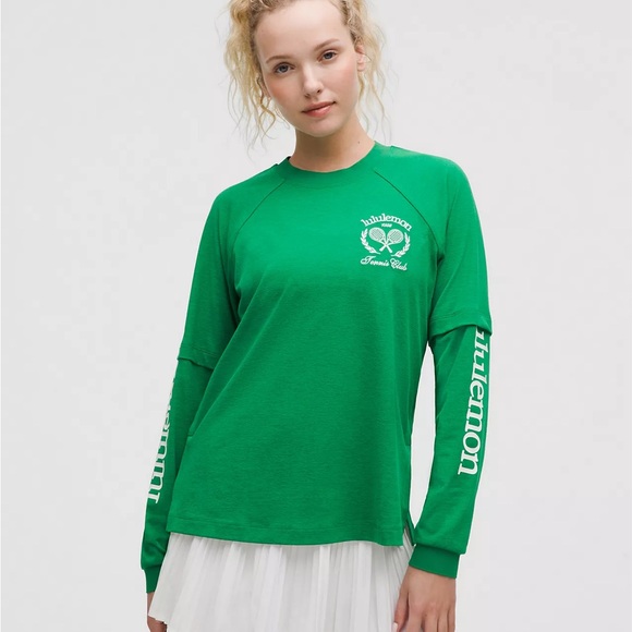 lululemon athletica Tops - Lululemon NWT Layered Long Sleeve Tennis Club T-Shirt